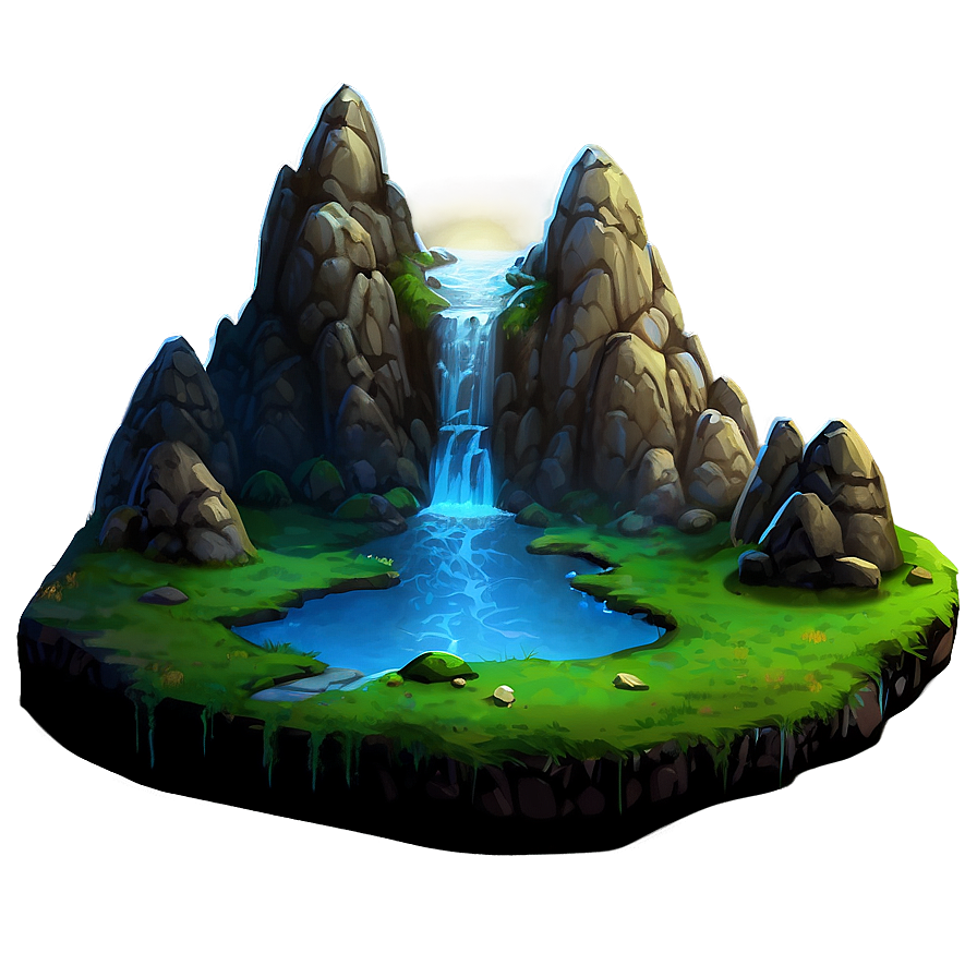 Fantasy Landscape Png Leq PNG Image