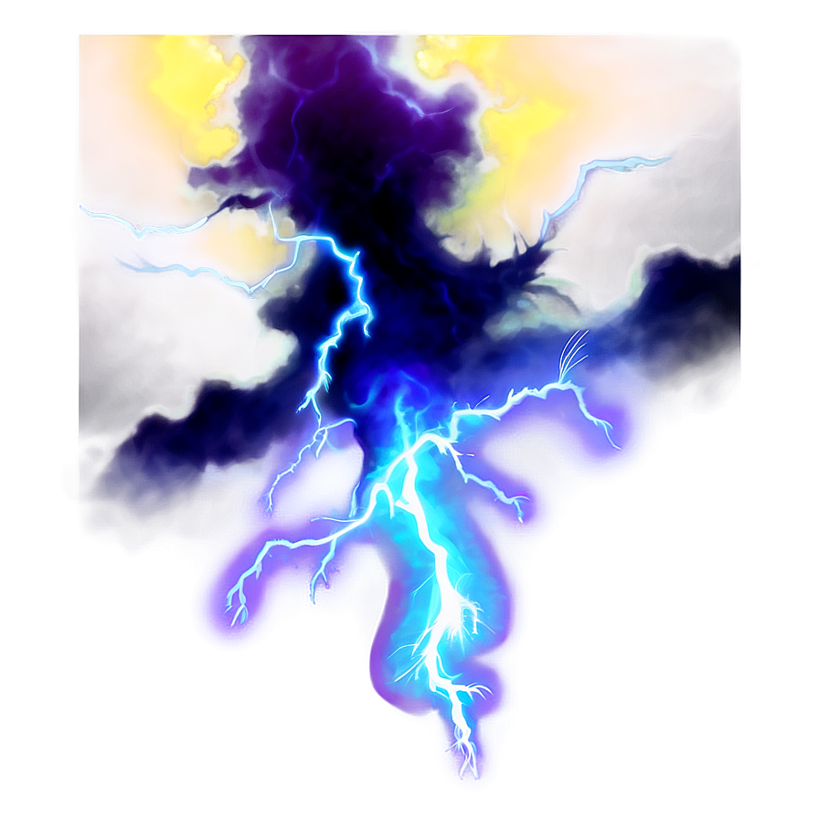 Fantasy Lightning Spell Png Mir PNG Image