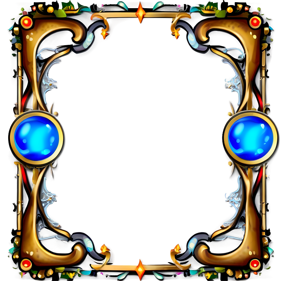 Fantasy Magic Border Png Ytv PNG Image