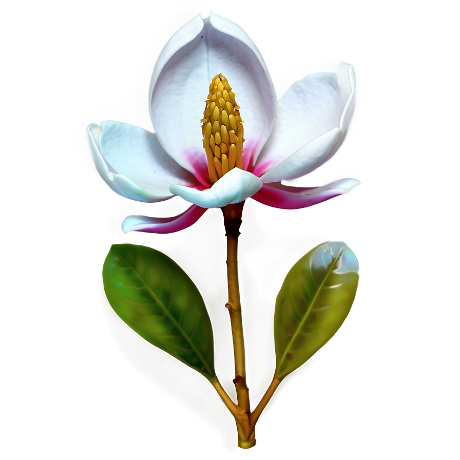 Fantasy Magnolia Flower Png Tlj PNG Image