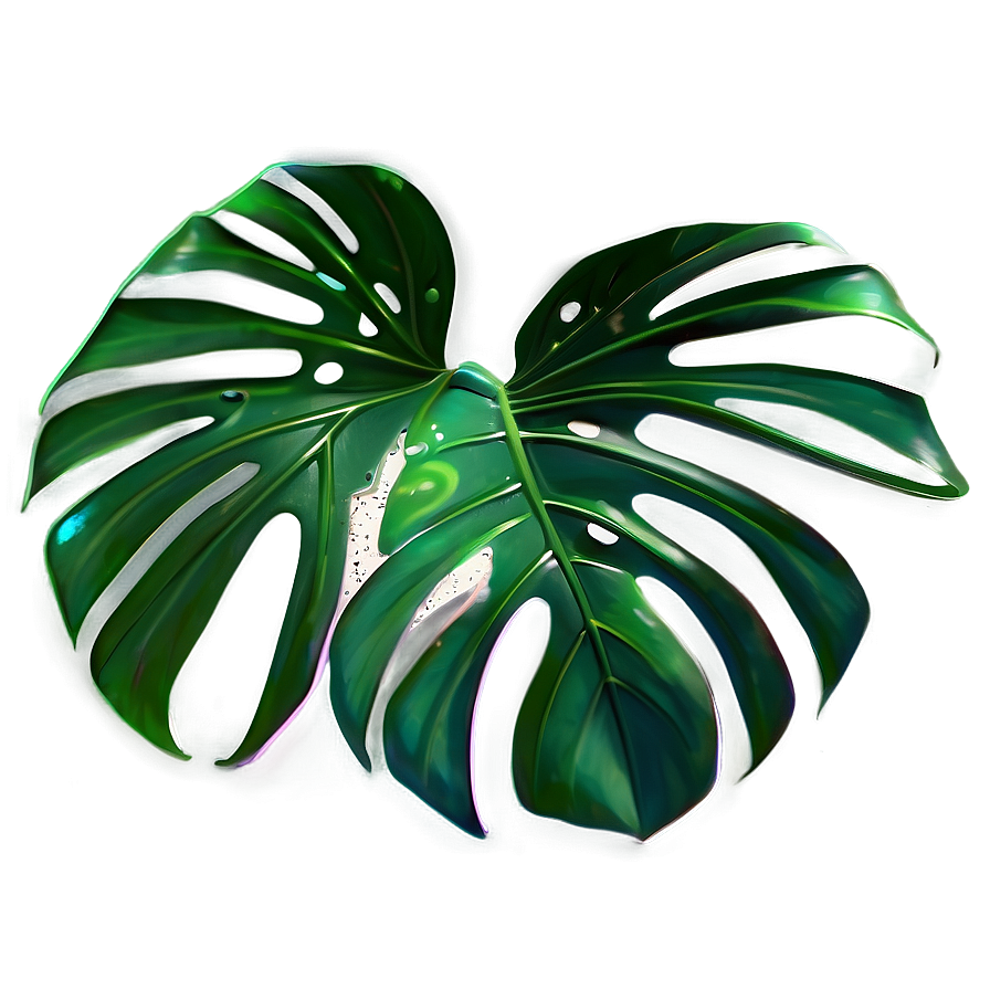 Fantasy Monstera Leaf Png Xky PNG Image