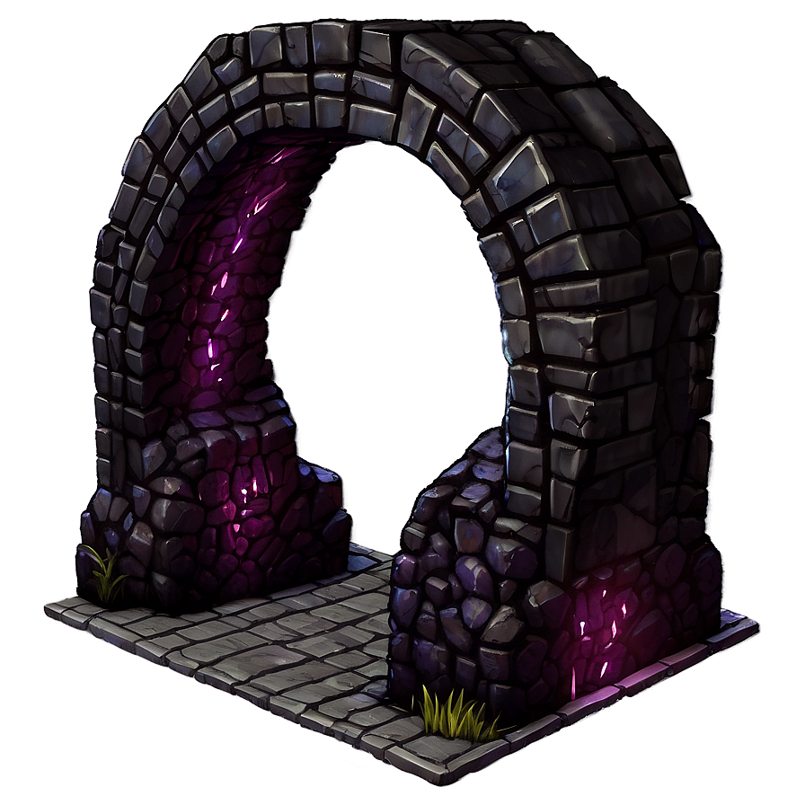 Fantasy Nether Gateway Png Cux60 PNG Image