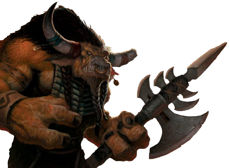 Fantasy Orc Warrior Artwork PNG Image