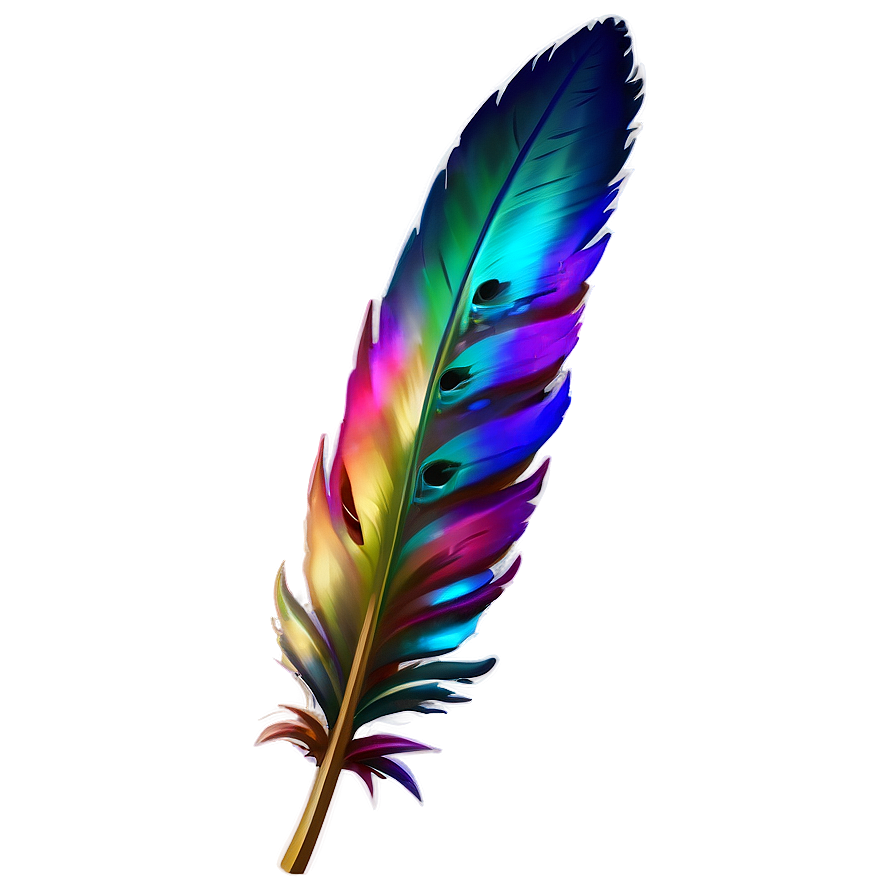 Fantasy Phoenix Feather Png 05042024 PNG Image