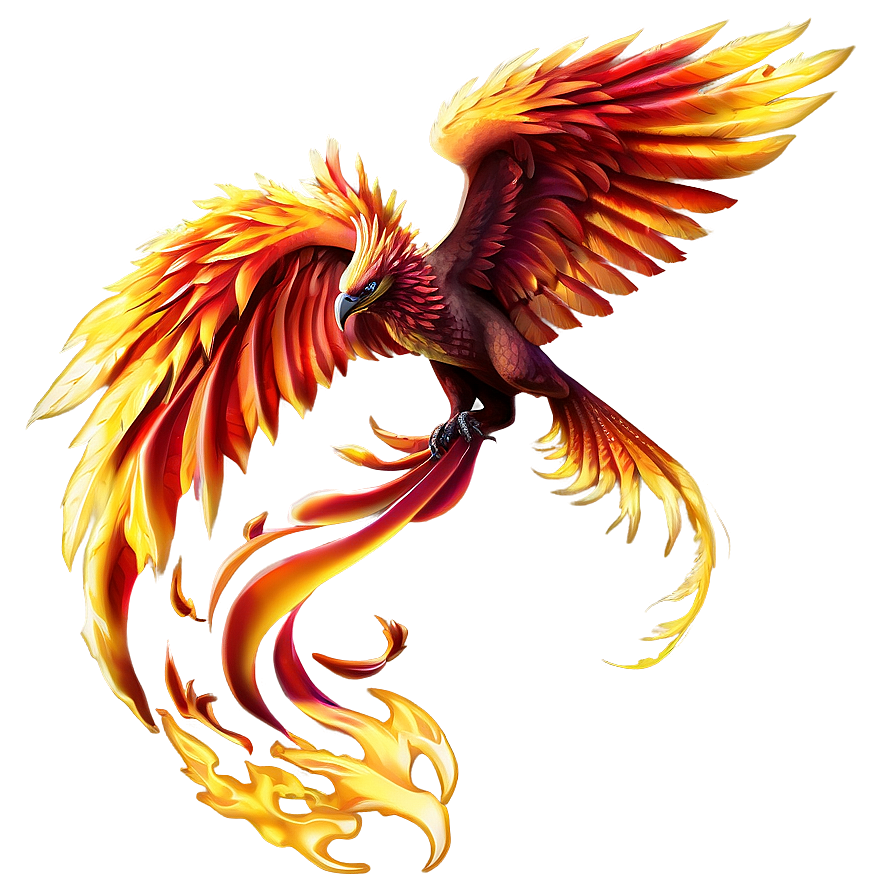 Fantasy Phoenix Rising Png Gpe PNG Image