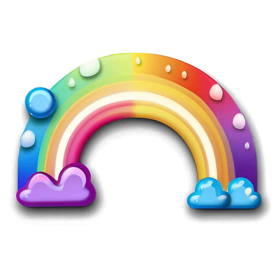 Fantasy Rainbow Emoji Png Xbn PNG Image