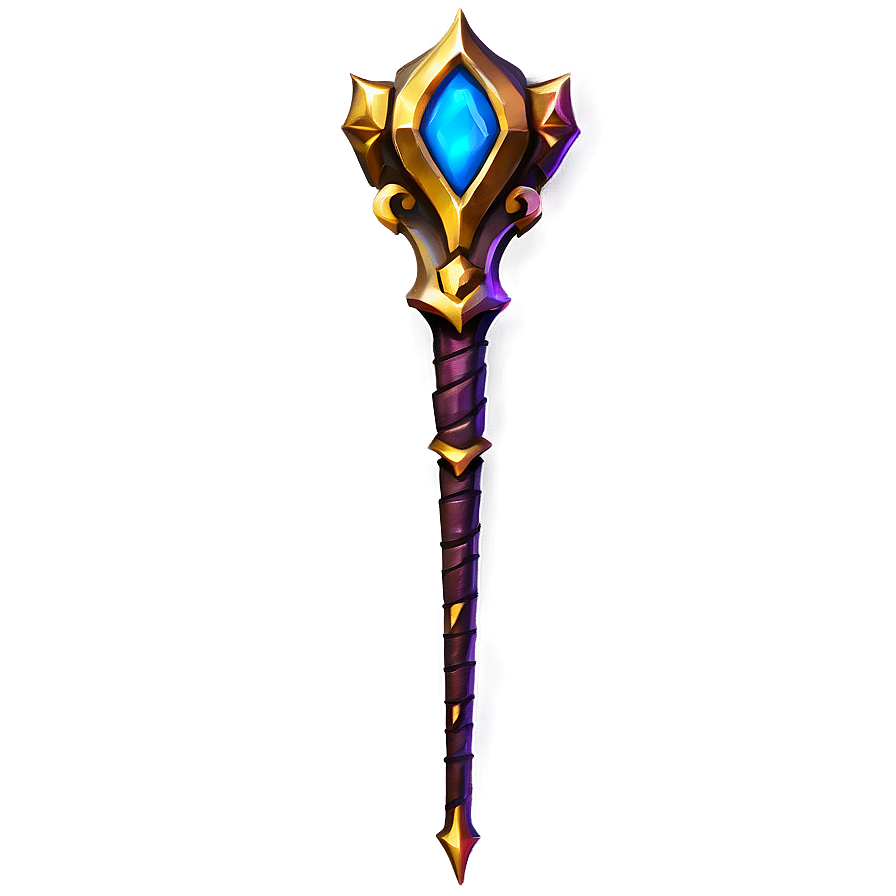 Fantasy Scepter Png Ftq29 PNG Image