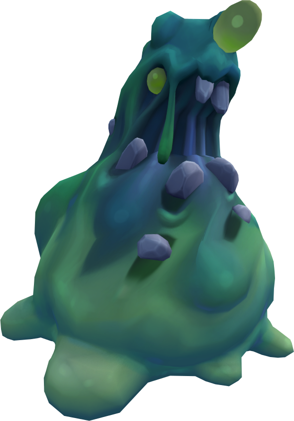 Fantasy Slime Monster PNG Image