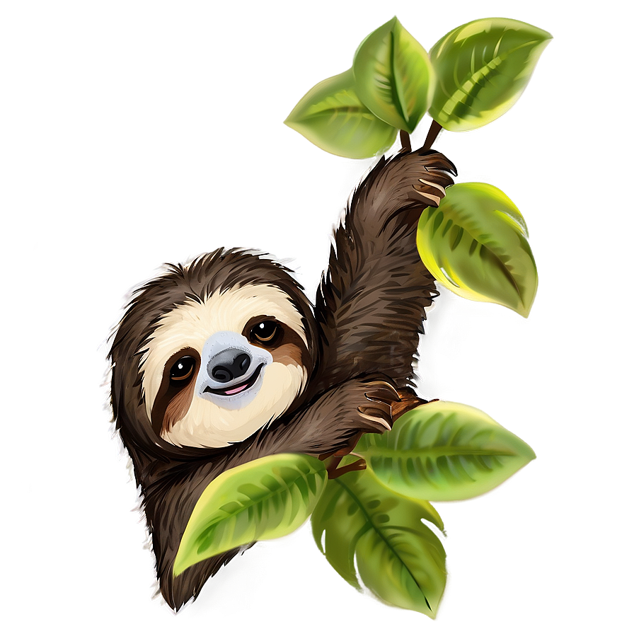 Fantasy Sloth Png Kpd PNG Image