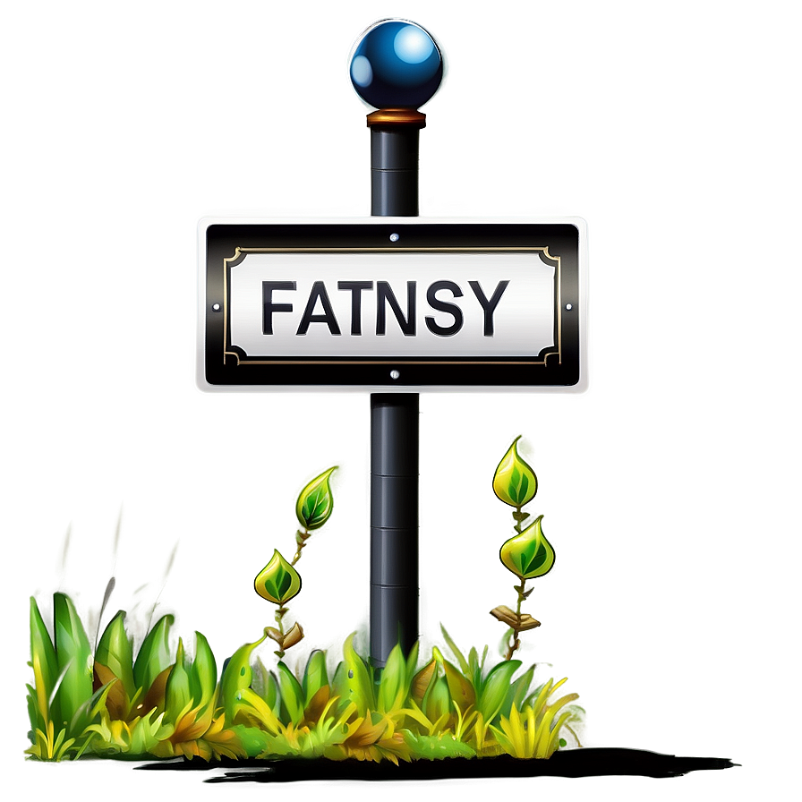 Fantasy Street Signs Png Xsl PNG Image