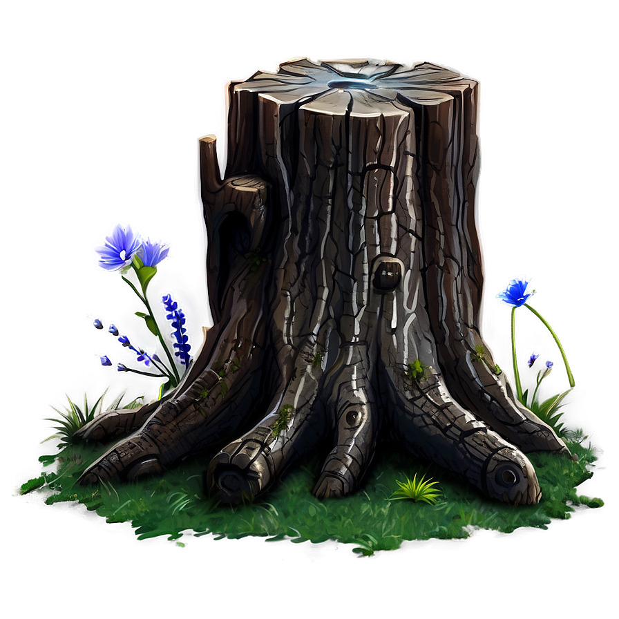 Fantasy Tree Stump Png 2 PNG Image