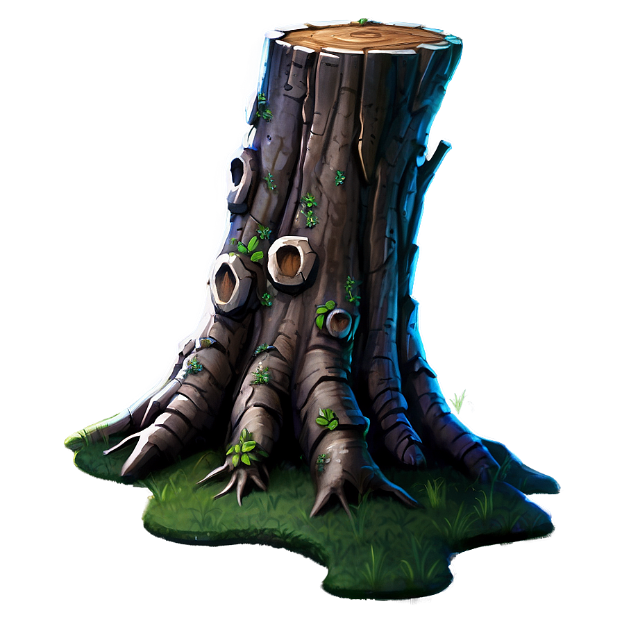 Fantasy Tree Stump Png Aoh PNG Image