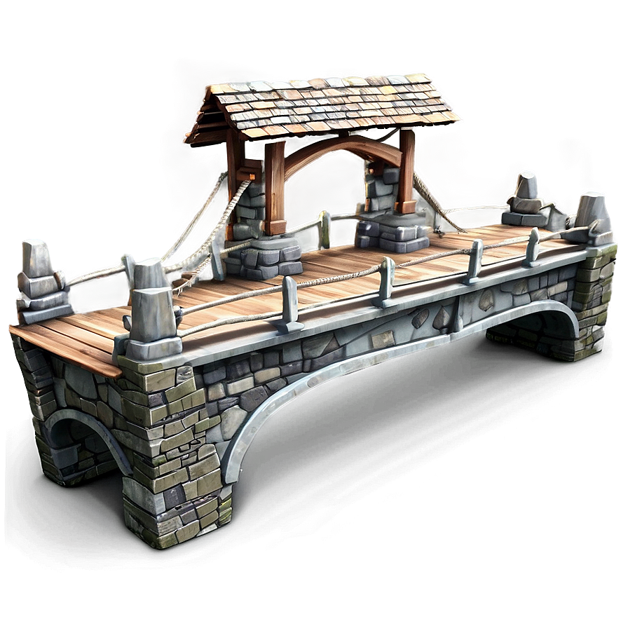 Fantasy Troll Bridge Png 06232024 PNG Image