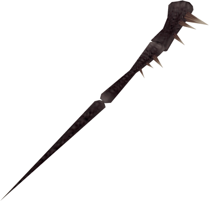 Fantasy Walking Stick Weapon PNG Image