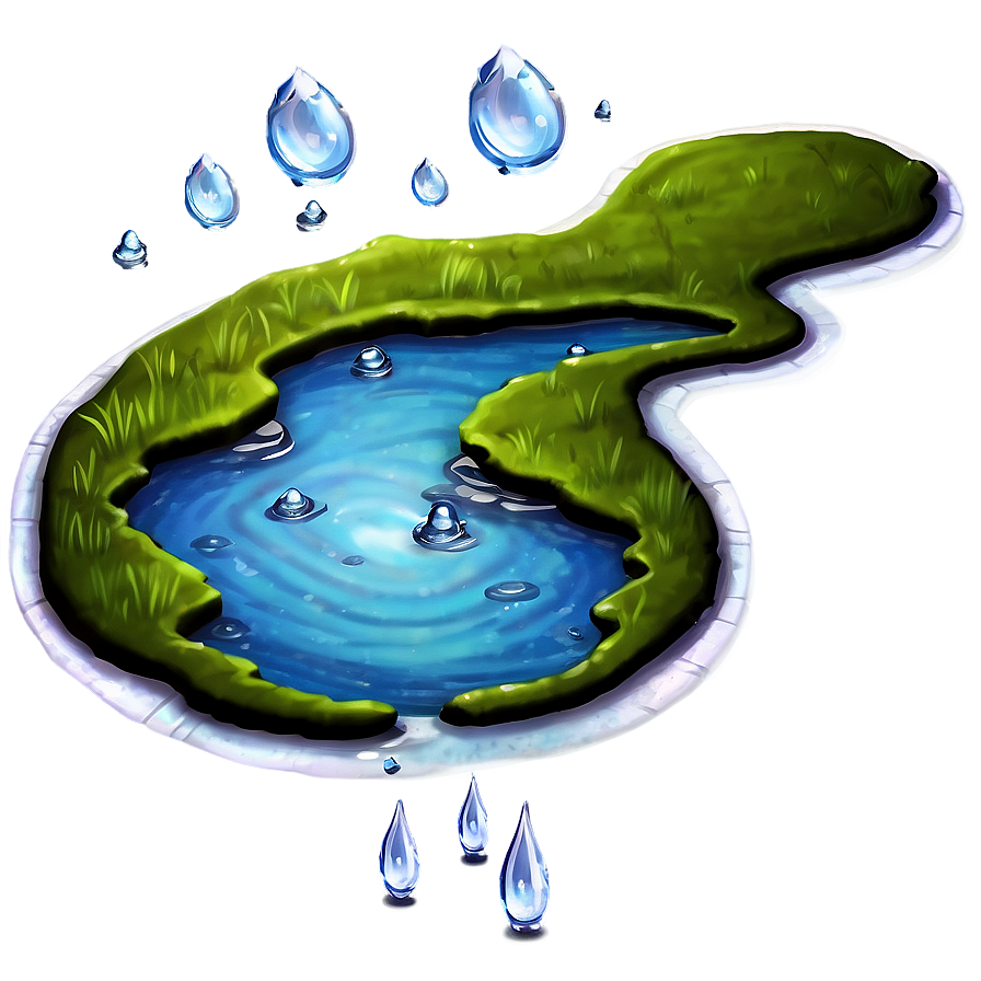 Fantasy Water Puddle Png Ocf PNG Image