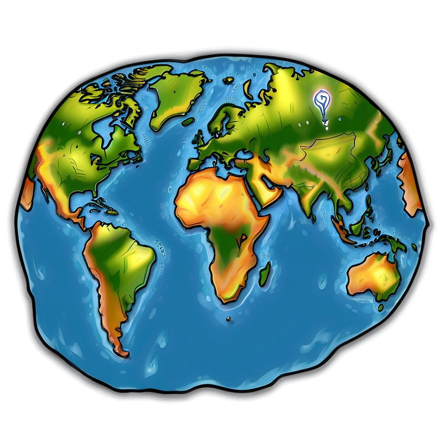 Fantasy World Map Png Kkb PNG Image