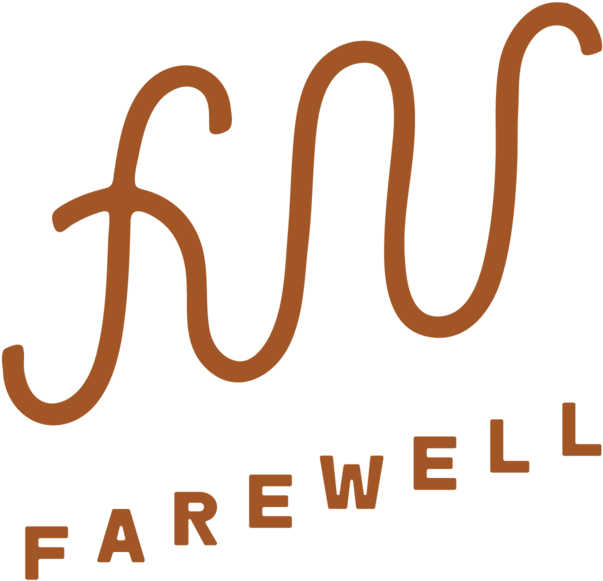 Farewell Script Logo PNG Image