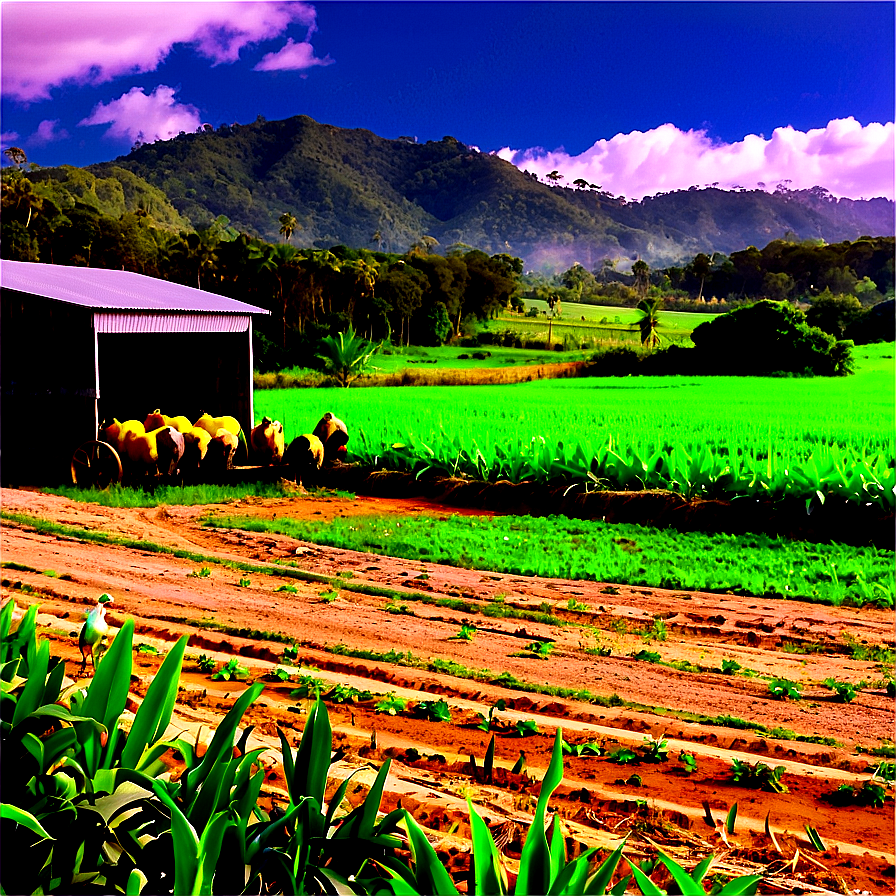 Farm View Png Lbb PNG Image