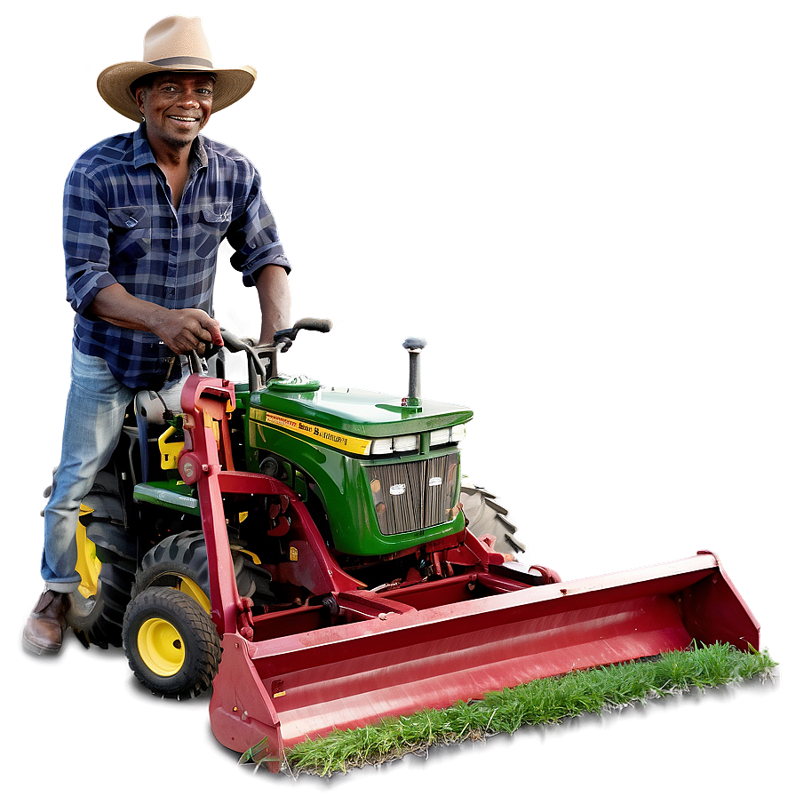 Farmer And Farm Equipment Png 37 PNG Image