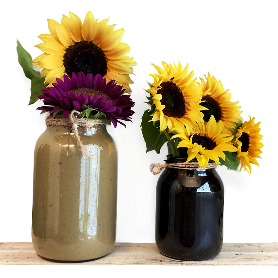 Farmers Market Sunflowers Png 06252024 PNG Image