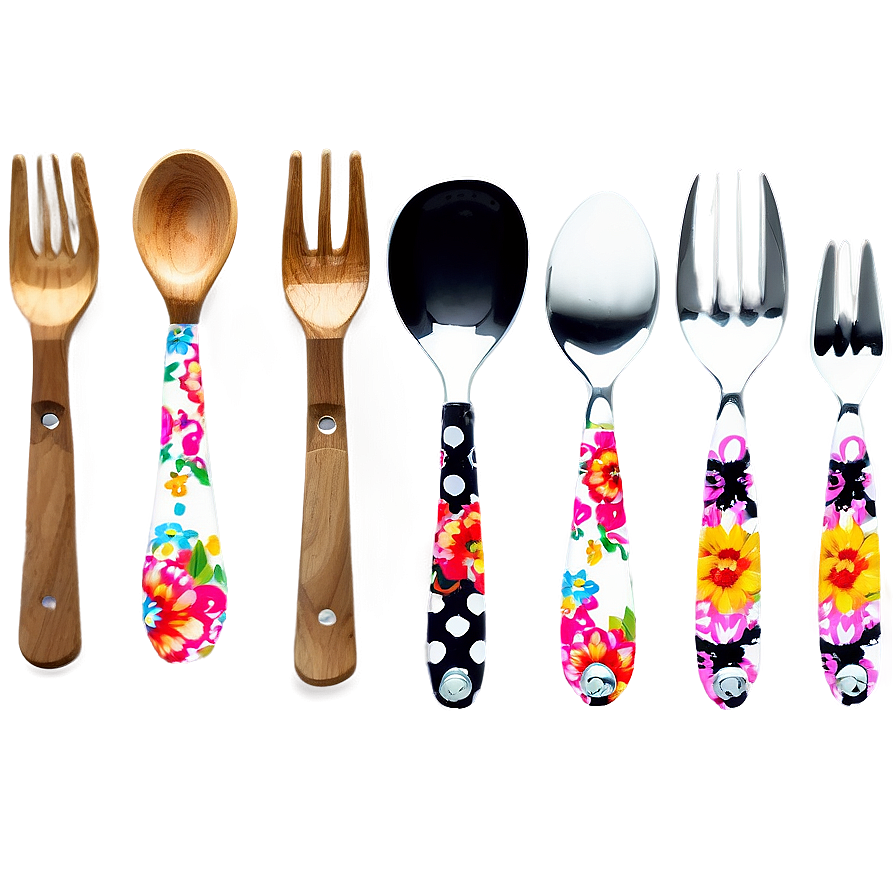 Farmhouse Chic Utensils Png Phl PNG Image