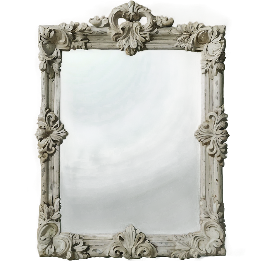 Farmhouse Mirror Frame Png Cnl PNG Image