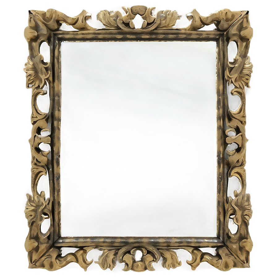 Farmhouse Mirror Frame Png Jld65 PNG Image