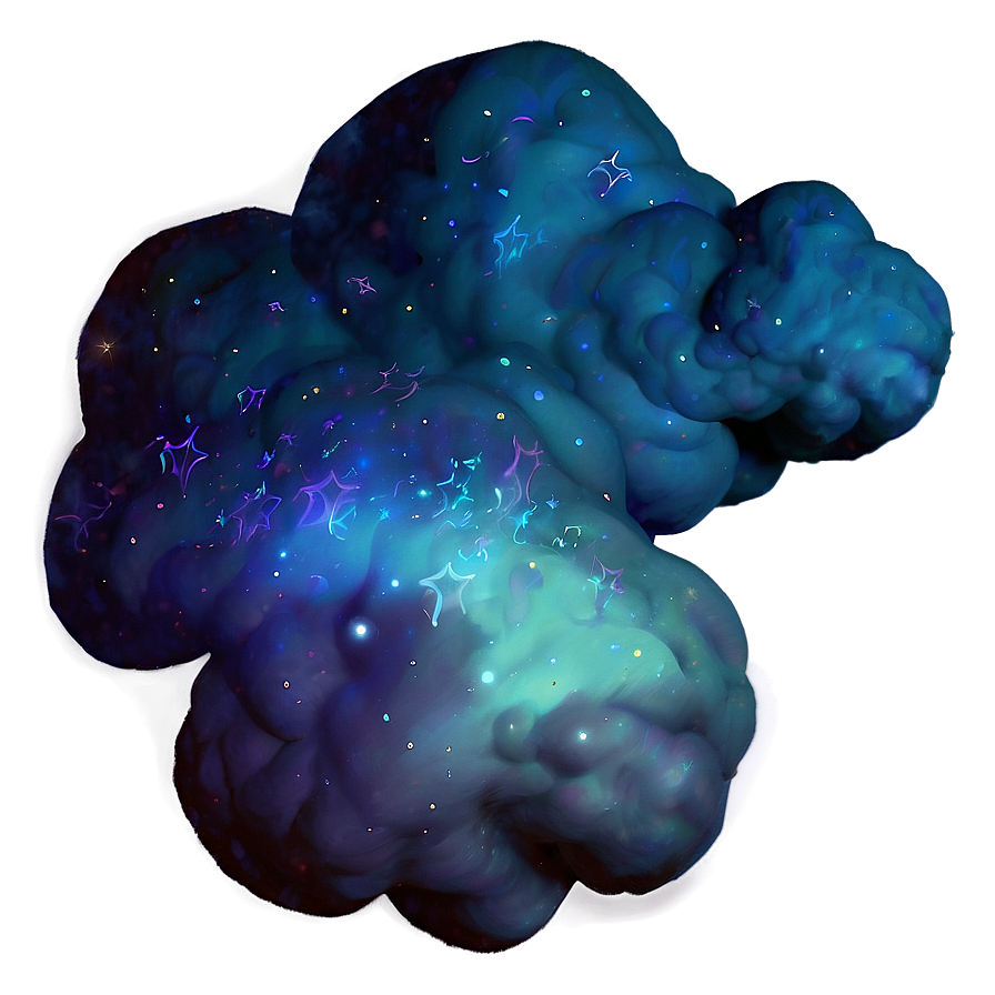 Fart Cloud With Stars Png Gig50 PNG Image