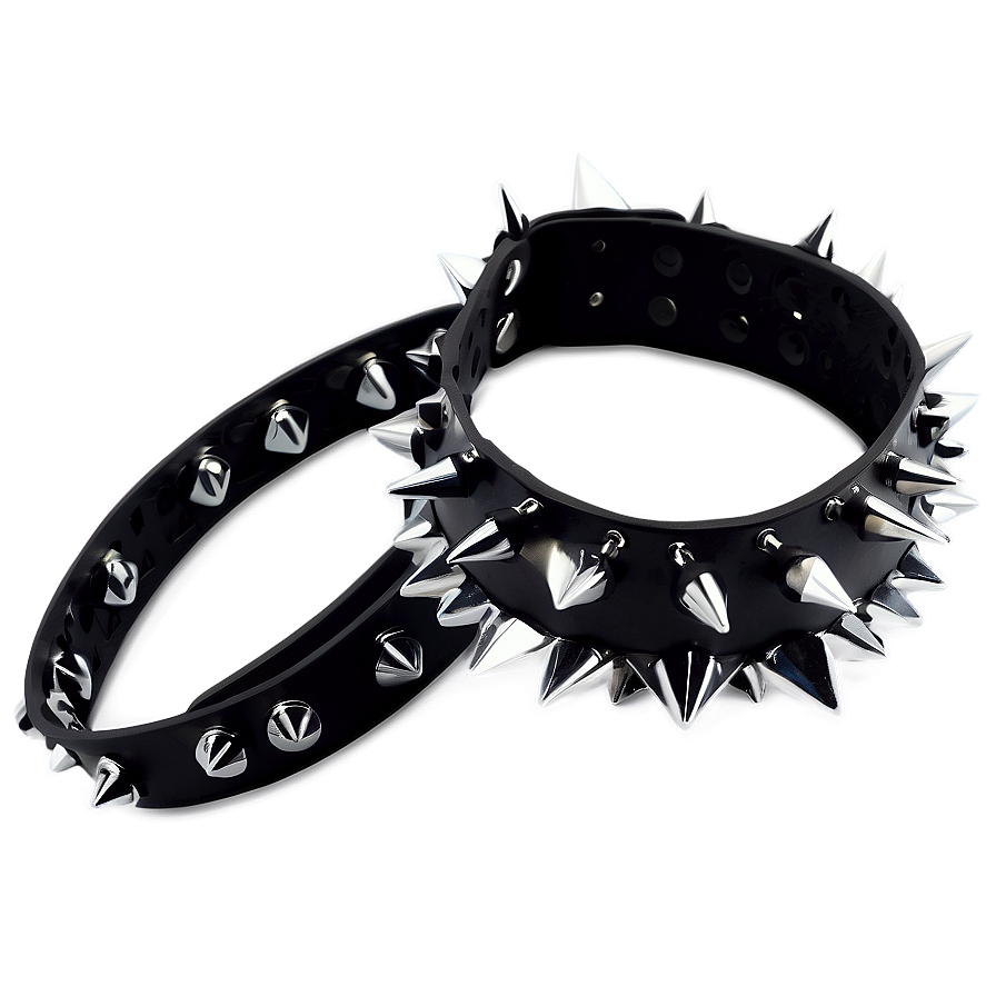 Fashion Spiked Collar Png Kfv PNG Image