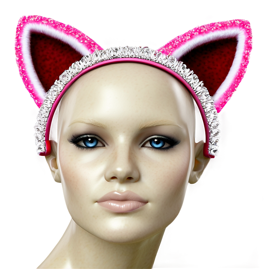 Fashionable Cat Ears Headwear Png 05042024 PNG Image