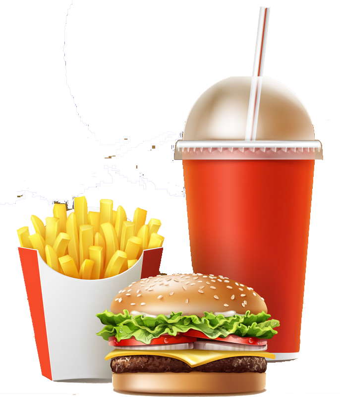 Fast Food Combo Meal.png PNG Image