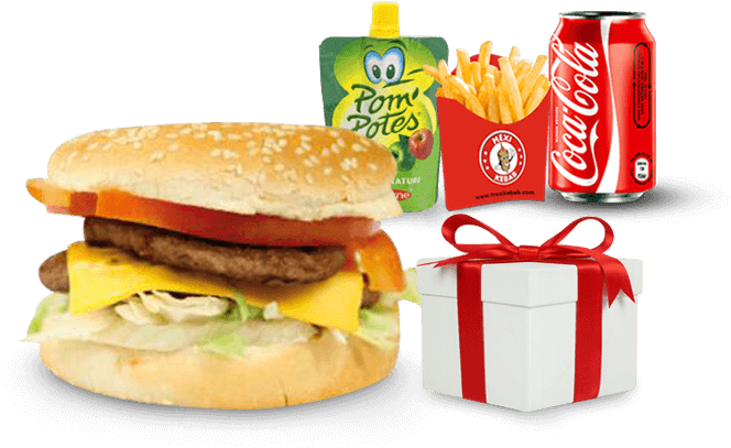 Fast Food Meal Combo PNG Image