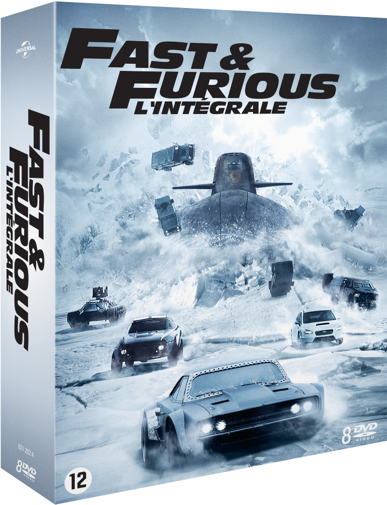 Fast Furious Complete Collection D V D Set PNG Image