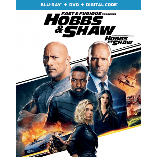 Fast Furious Hobbs Shaw Blu Ray Cover PNG Image