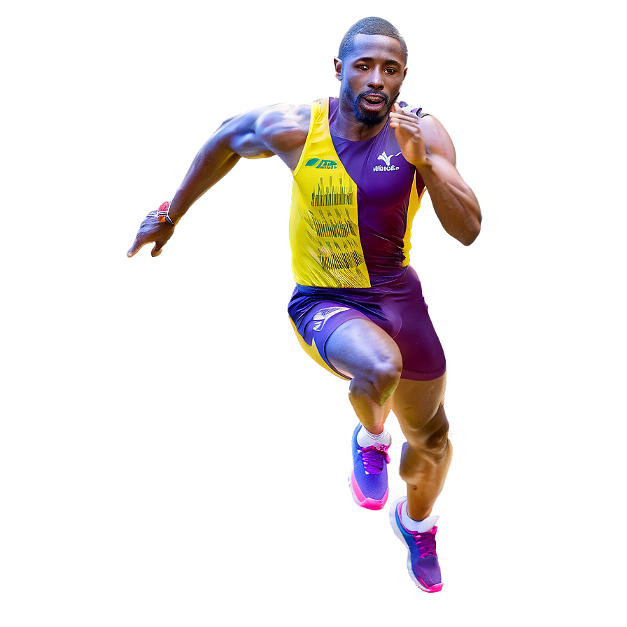 Fast Sprinter In Motion Png 81 PNG Image