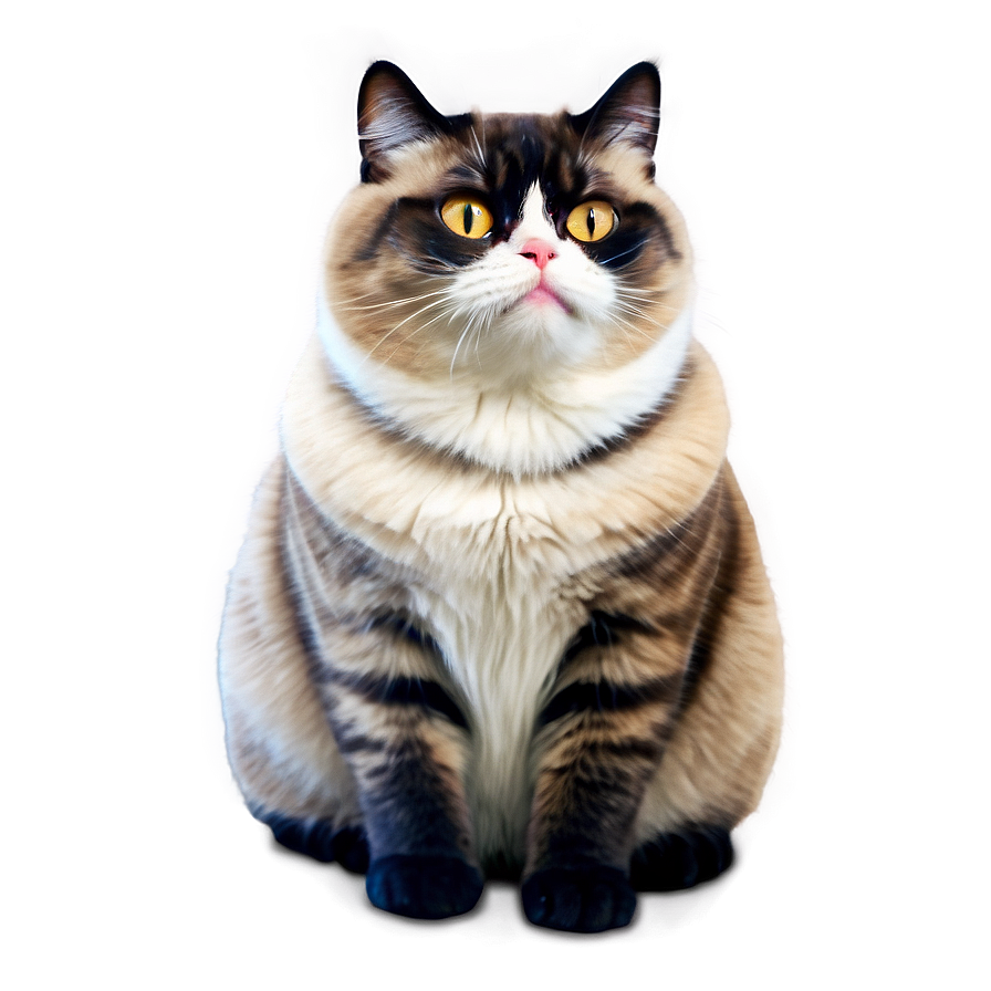 Fat Cat Png Svy PNG Image