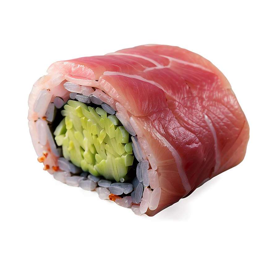 Fatty Tuna Sushi Roll Png 06282024 PNG Image