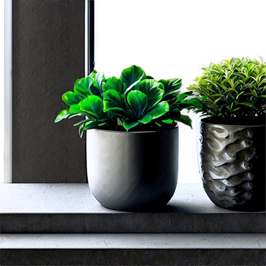 Faux Plant For Window Sill Png Cwx PNG Image