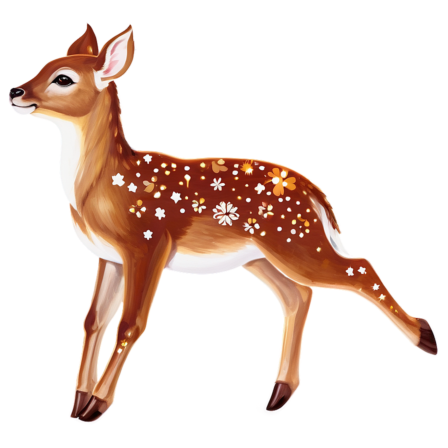 Fawn And Stars Png 06242024 PNG Image