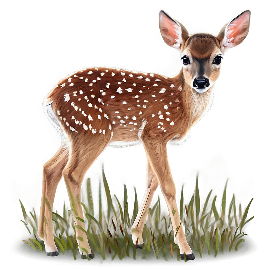 Fawn In Autumn Png Ybj61 PNG Image