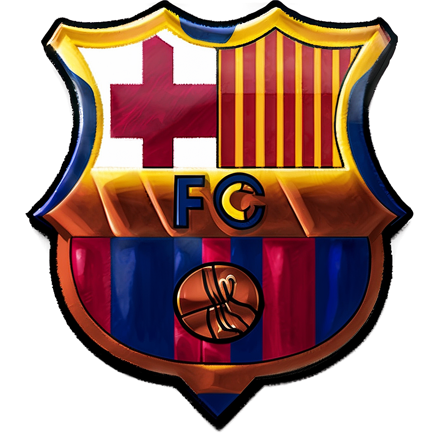 Fc Barcelona Crest Png 86 PNG Image