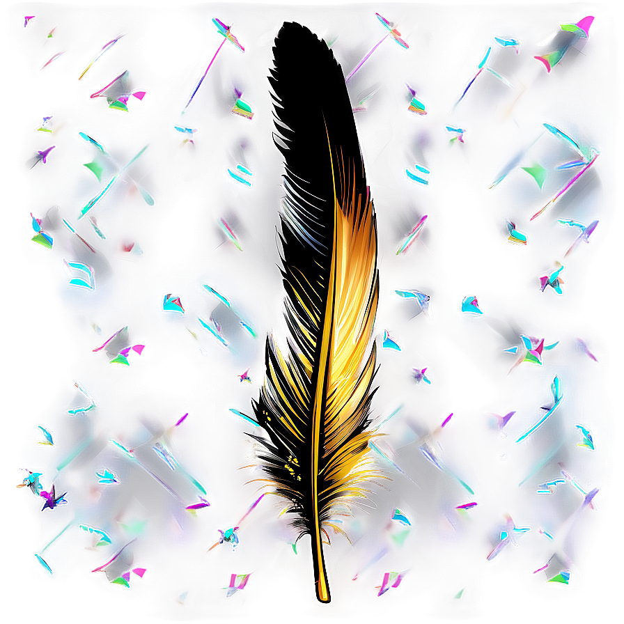 Feather D PNG Image