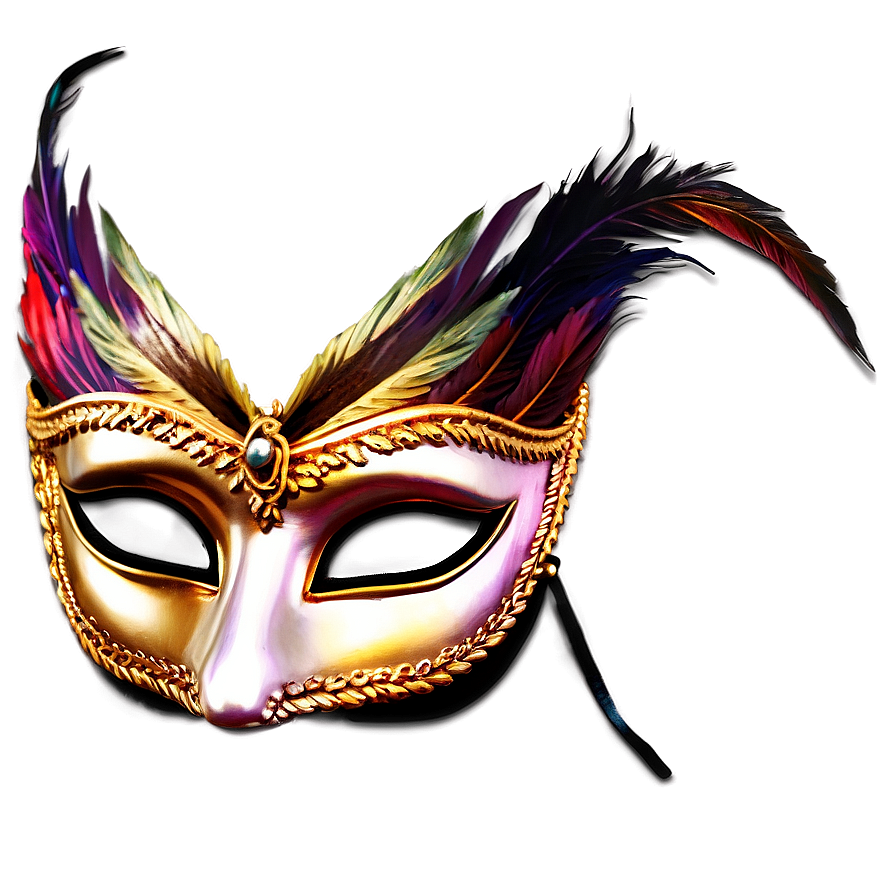 Feather Masquerade Mask Png 96 PNG Image