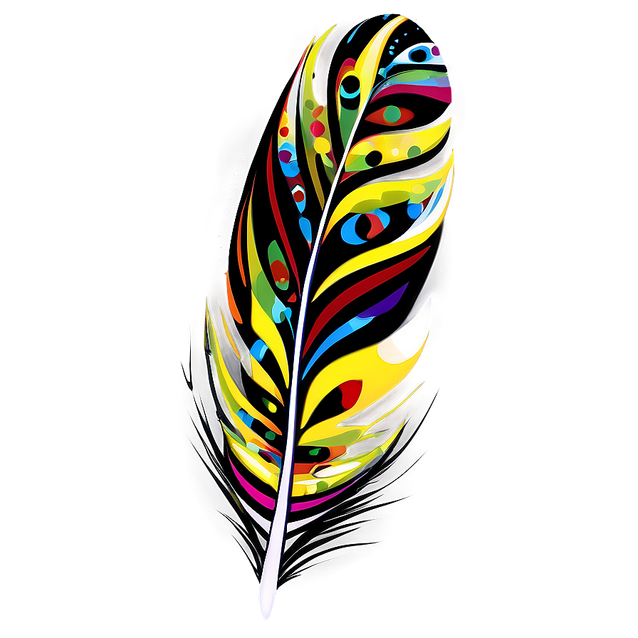 Feather Pattern Design Png Smv5 PNG Image