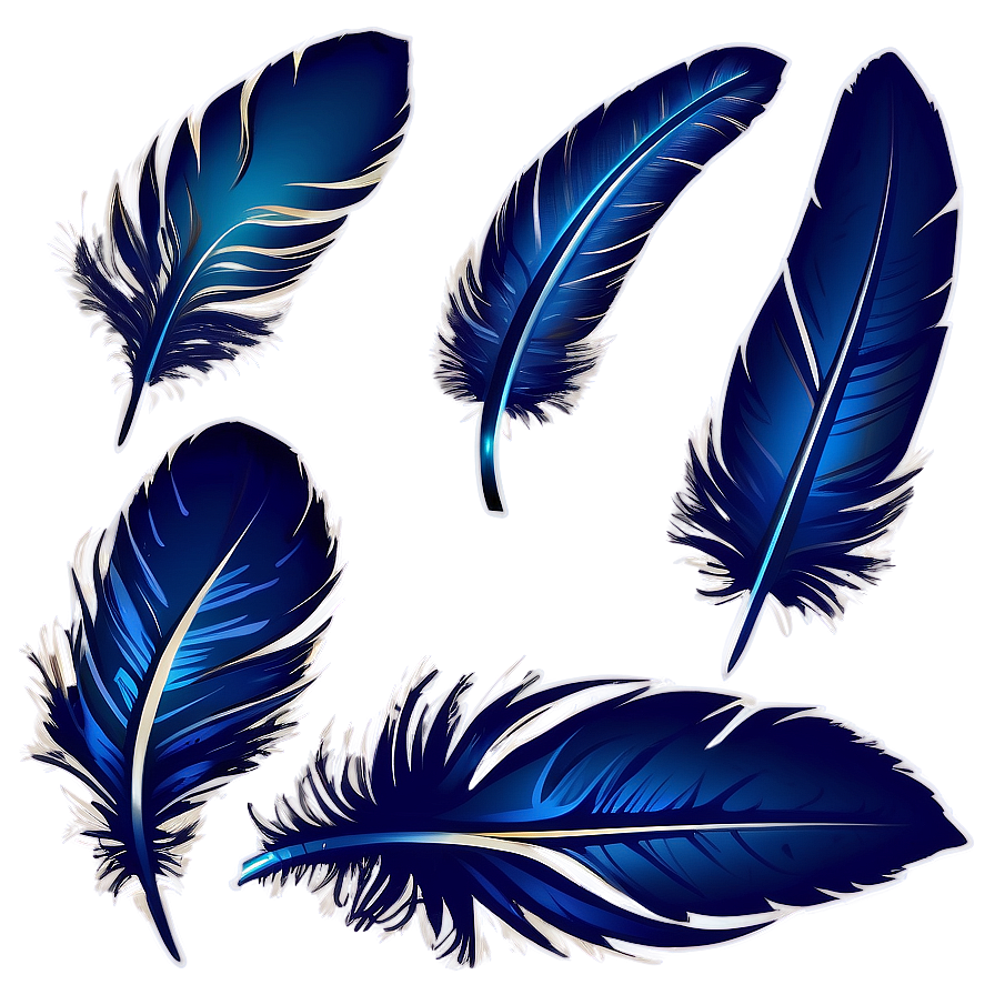 Feather Silhouette Clipart Png Std PNG Image