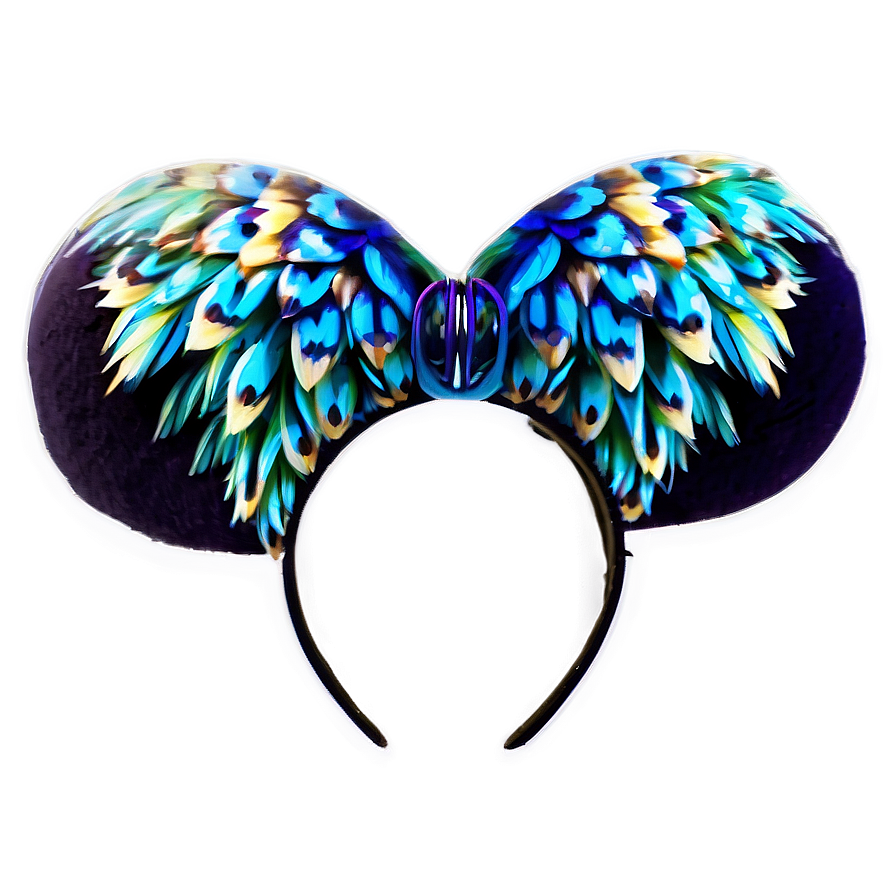 Feathered Disney Ears Png Bna PNG Image