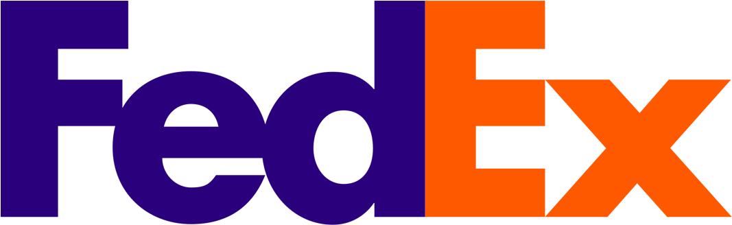 Fed Ex Logo Purple Orange PNG Image