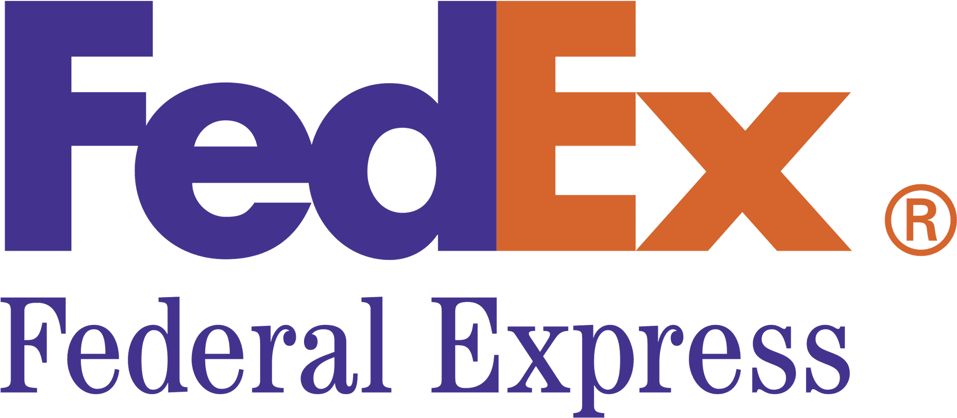 Fed Ex Logowith Full Name PNG Image