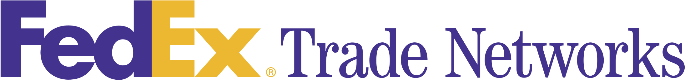 Fed Ex Trade Networks Logo PNG Image