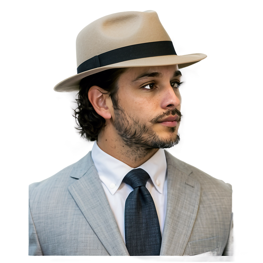 Fedora Hat Street Style Png 06262024 PNG Image